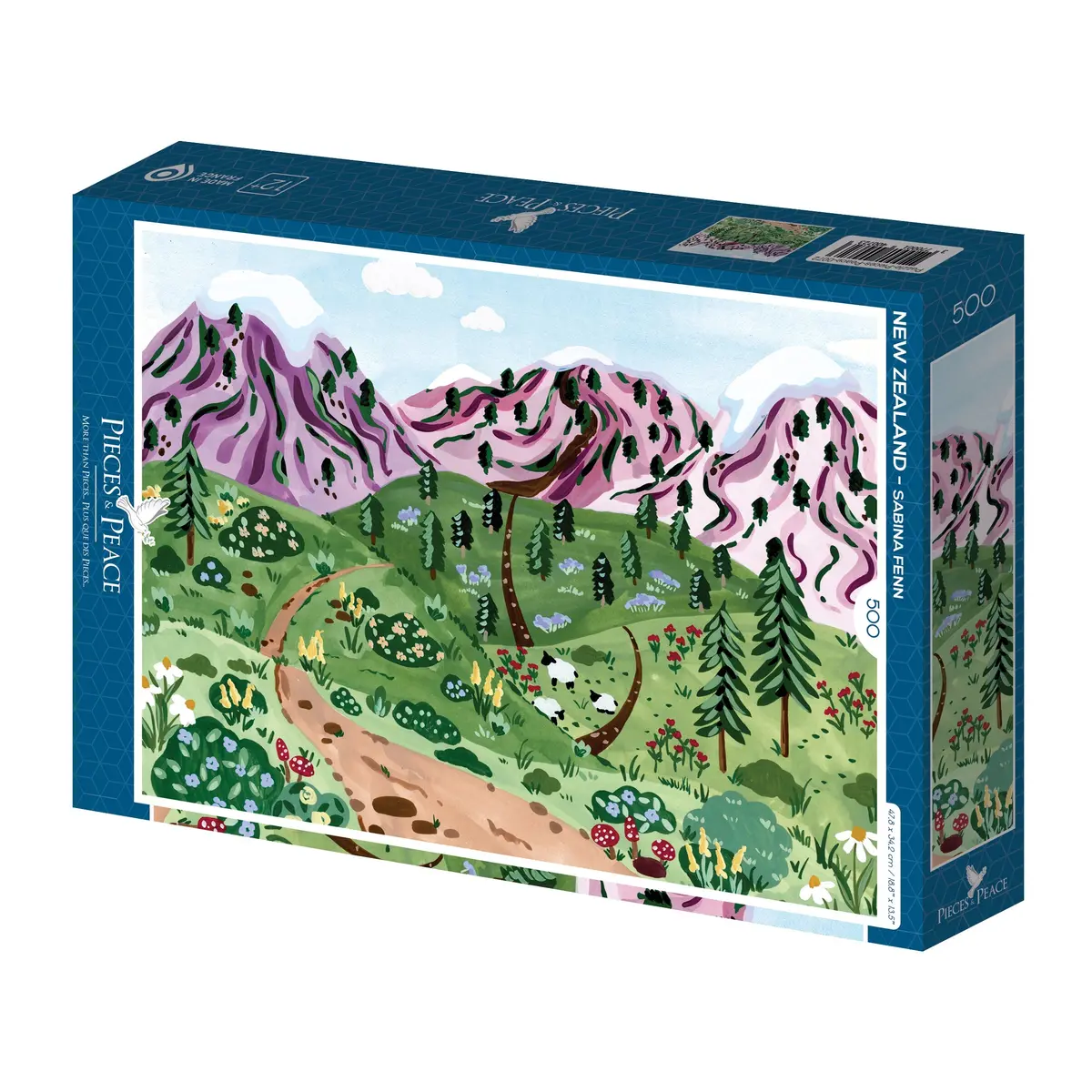 New Zealand 500-Piece Puzzle 1