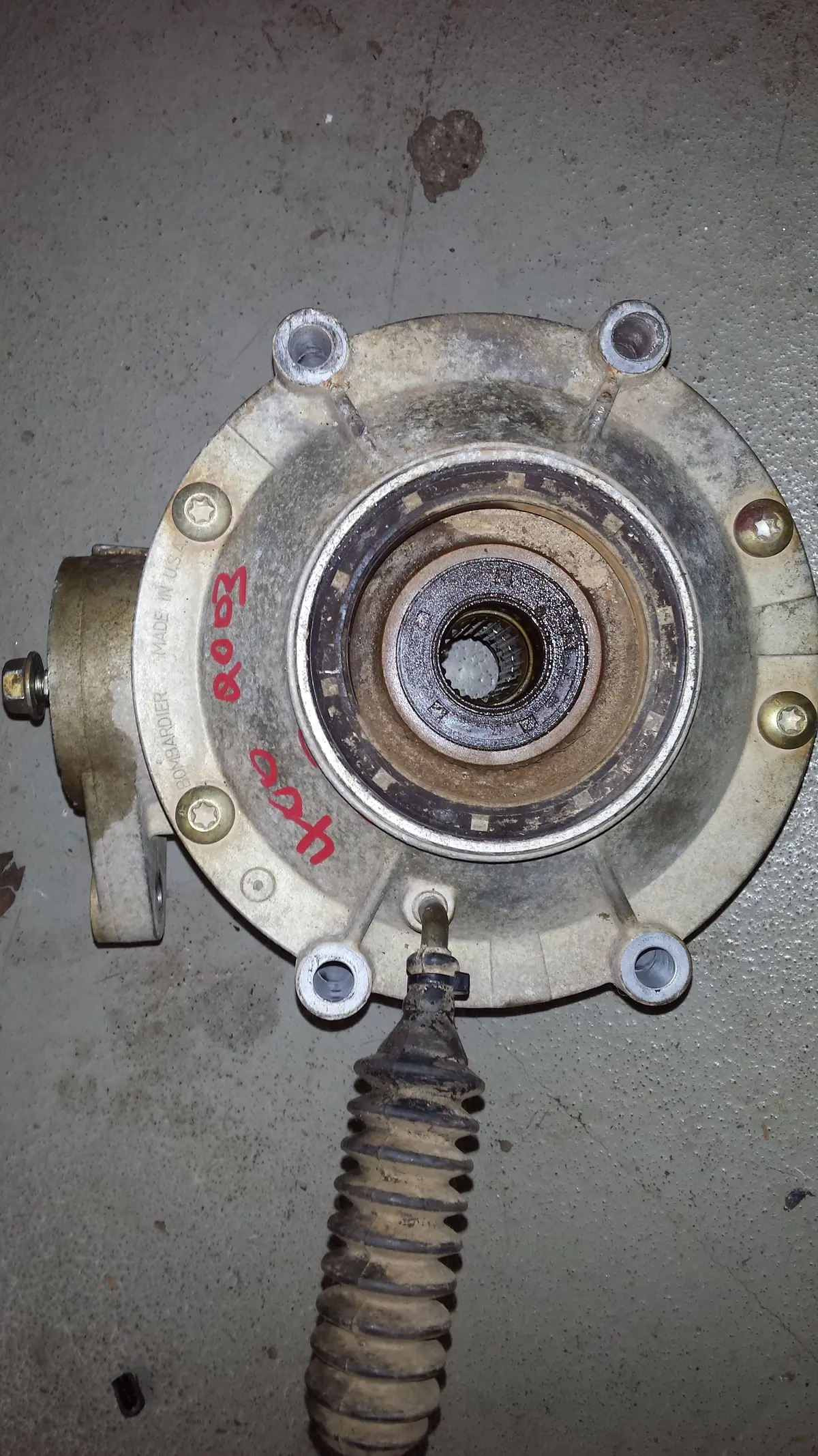2003 Can Am Outlander 400 Rear Differential 1