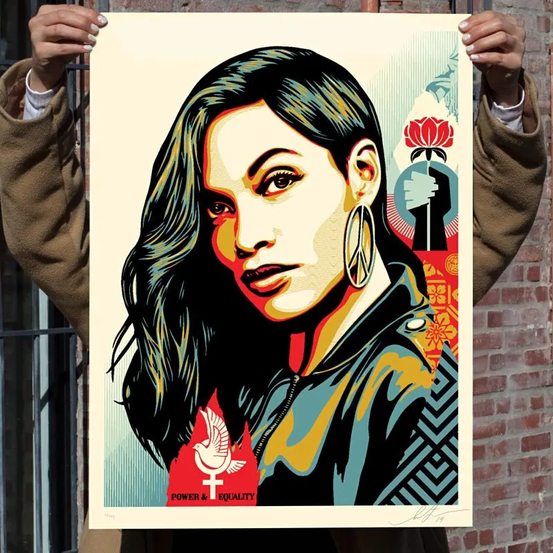 Shepard Fairey "Power & Equality" Obey Print 1