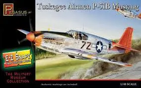 1:48 P-51B Mustang Tuskegee (Snap) 1