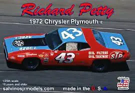 1:25 Richard Petty 1972 Chrysler Plymouth 1