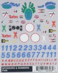 Sponsor & Number Decal 1