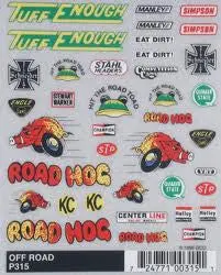 Off-Road Dry Transfer Decals 1