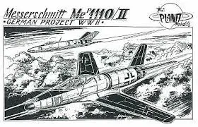 1:72 Messerschmitt Me 1110/Ii (German Project) 1