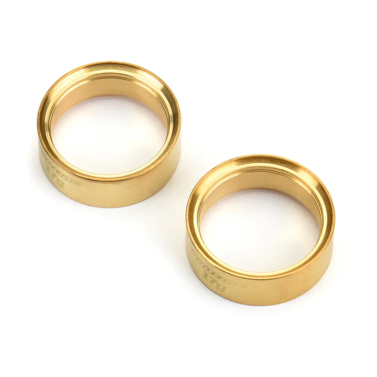 Pro281800 1/24 Brass Internal Bead-Loc Rings F/R (2) 1