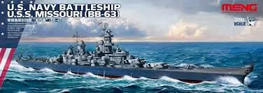 1:700 U.S.S. Missouri U.S. Navy  Battleship 1