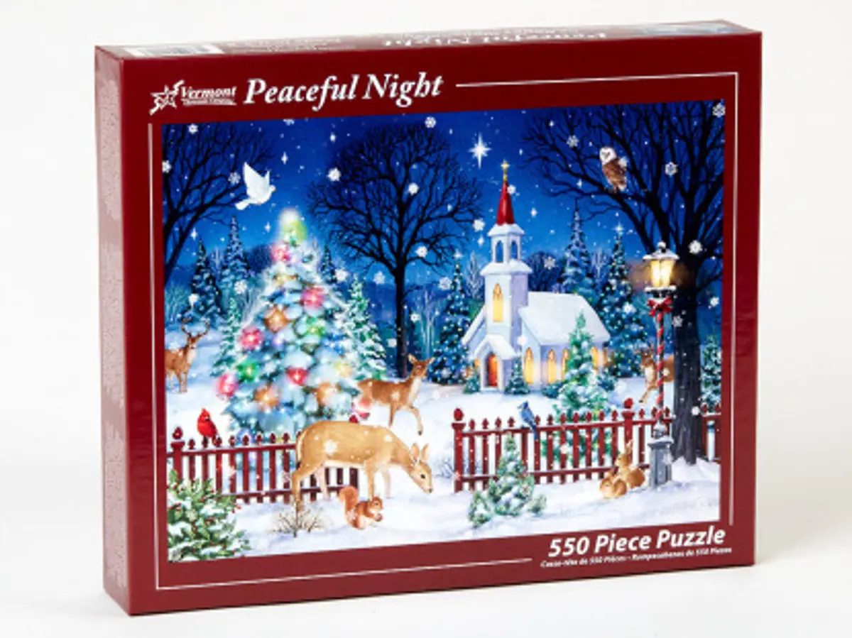 Peaceful Night 550-Piece Puzzle 1