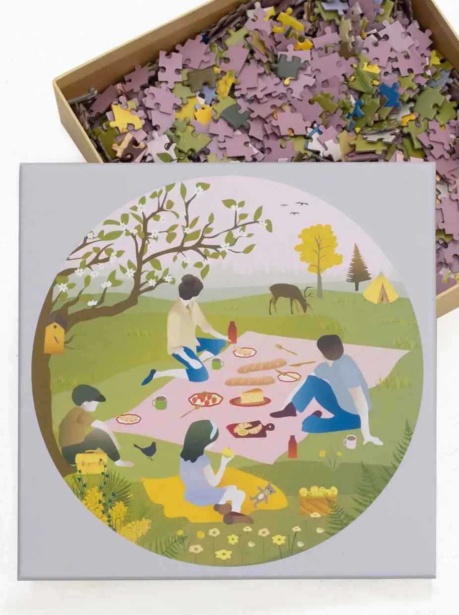 Picnic 1000-Piece Puzzle 1