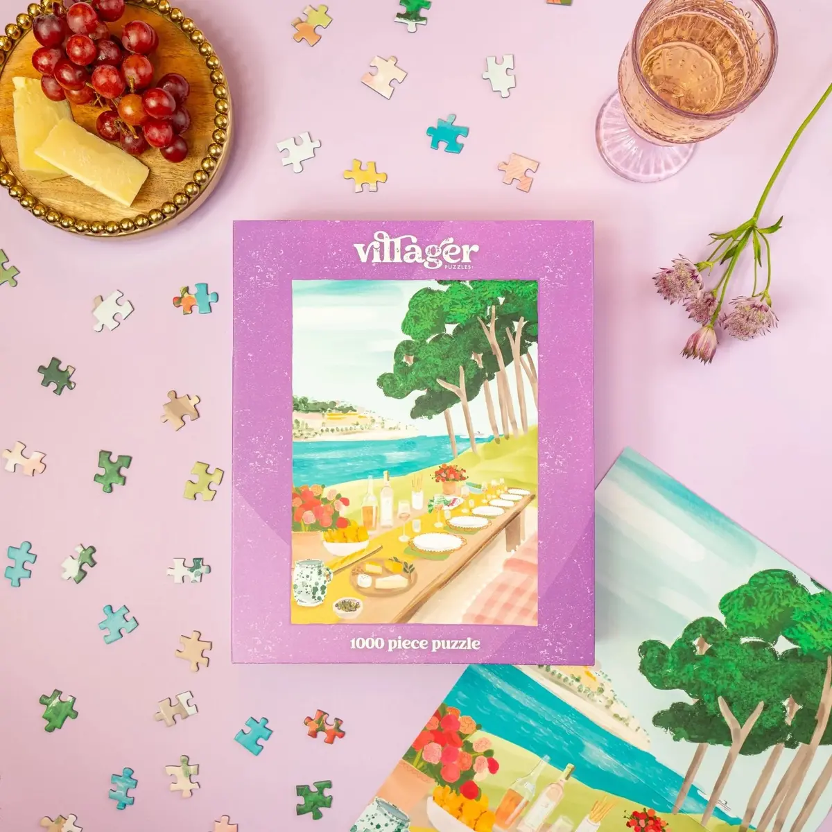 Picnic & Pinot 1000-Piece Puzzle 1