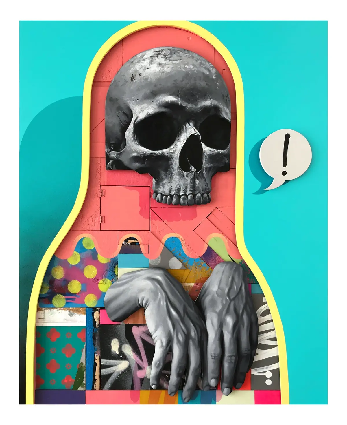 Michael Reeder "Primal Chant"  Giclee' Print 1