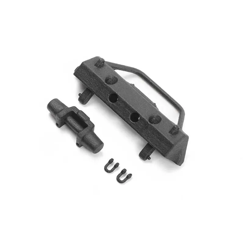 Vvv-C1048 Micro Series Front Bumper W/ Plastic Winch For Axial Scx24 1/24 Jeep Wrangler Rtr 1