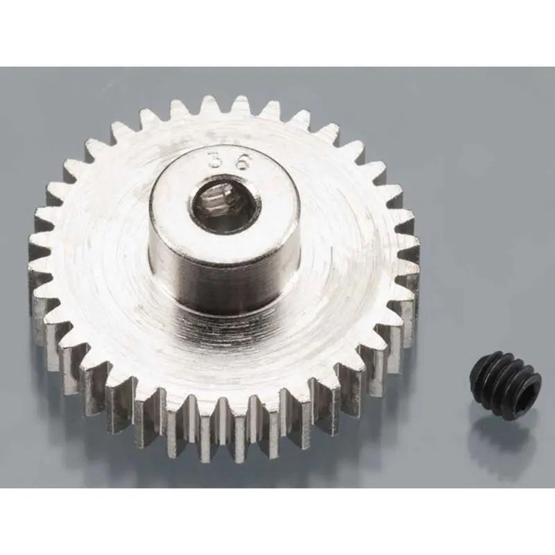 1036 Nickel-Plated 48 Pitch Pinion Gear, 36T 1