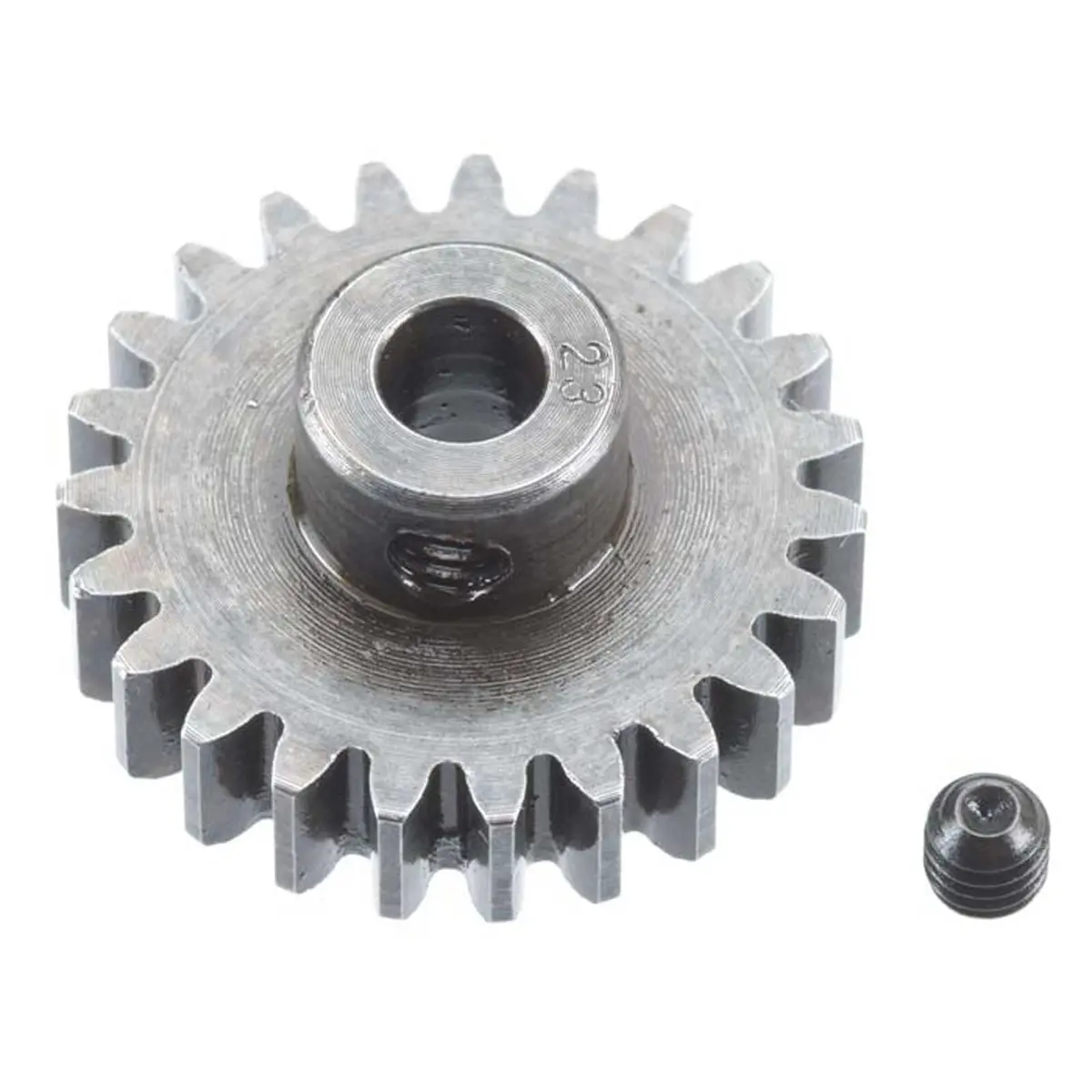 1223 Extra Hard Steel 5Mm Bore 1 Module Pinion, 23T 1