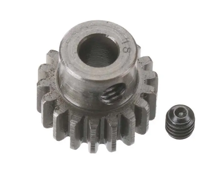 Rrp8718 Extra Hard 5Mm Bore .8 Module (31.75P) Pinion, 18T 1