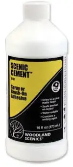 Scenic Cement Spray Or Brush-On Adhesive (16Oz) 1