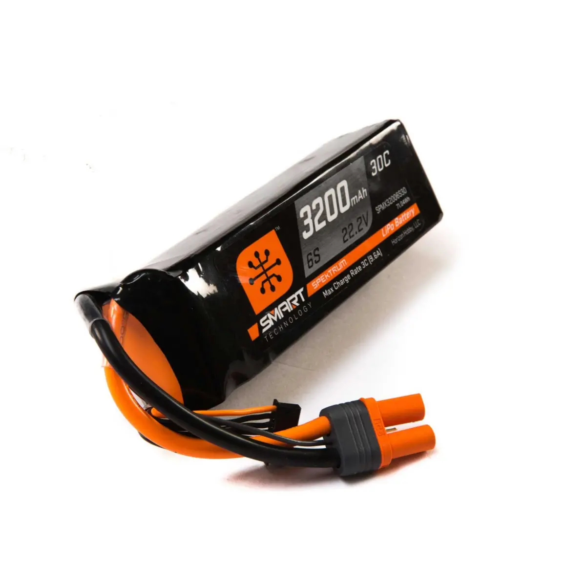 Spmx32006s30 22.2V 3200Mah 6S 30C Smart Lipo Battery, Ic5 1