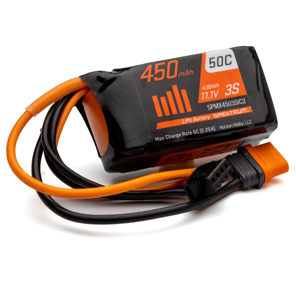 Spmx4503sic2 11.1V 450Mah 3S 50C Lipo Battery: Ic2 1