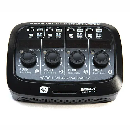 Spmxc1040 S44 Micro 4-Port Ac/Dc 1S Lipo Smart Charger 1