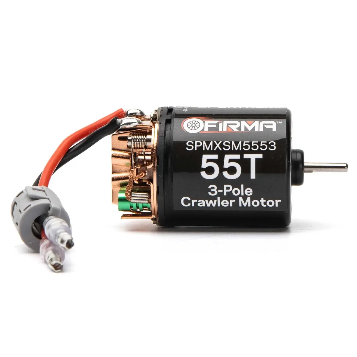 Spmxsm5553 Firma 55T Rebuildable 3-Pole Brushed Crawler Motor 1