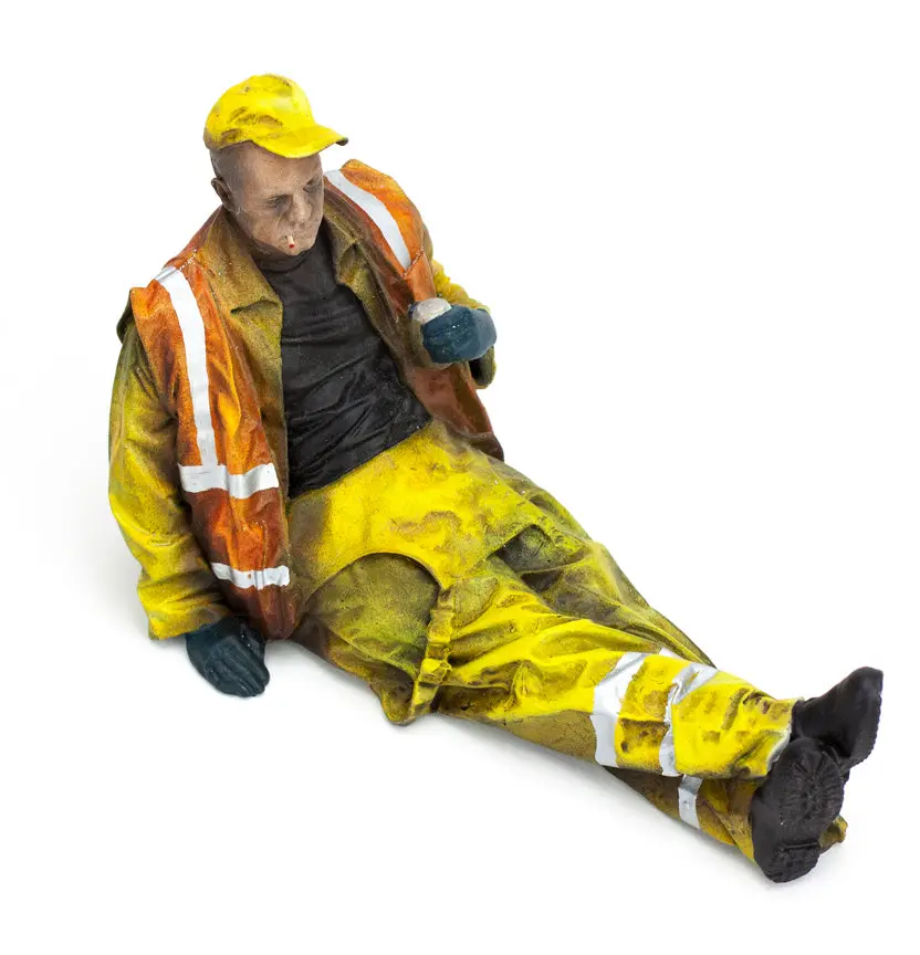 Jaune Pauwels Art "Full Time Job" Sculpture 1
