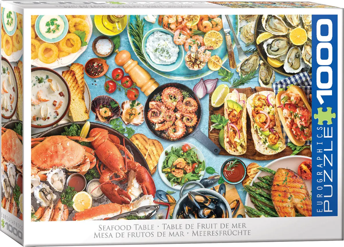 Seafood Table 1000-Piece Puzzle 1