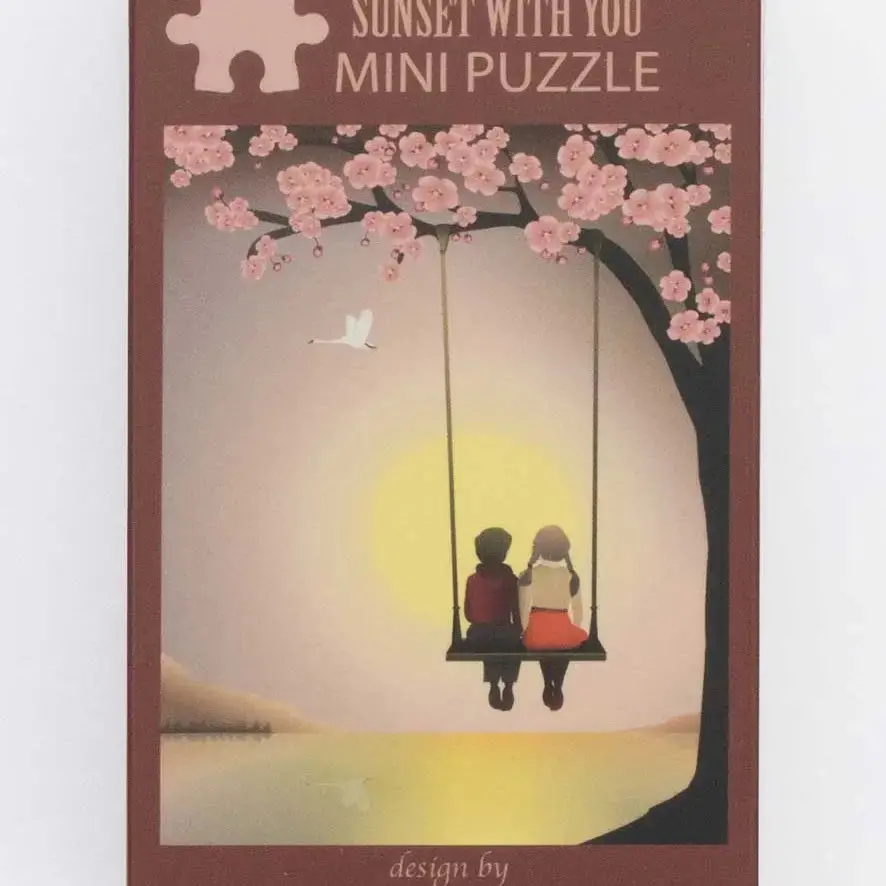 Sunset With You 42-Piece Puzzle 1
