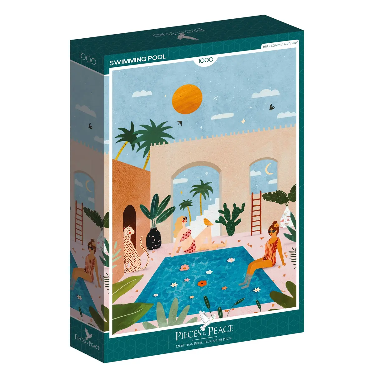 Swimming Pool 1000-Piece Puzzle 1