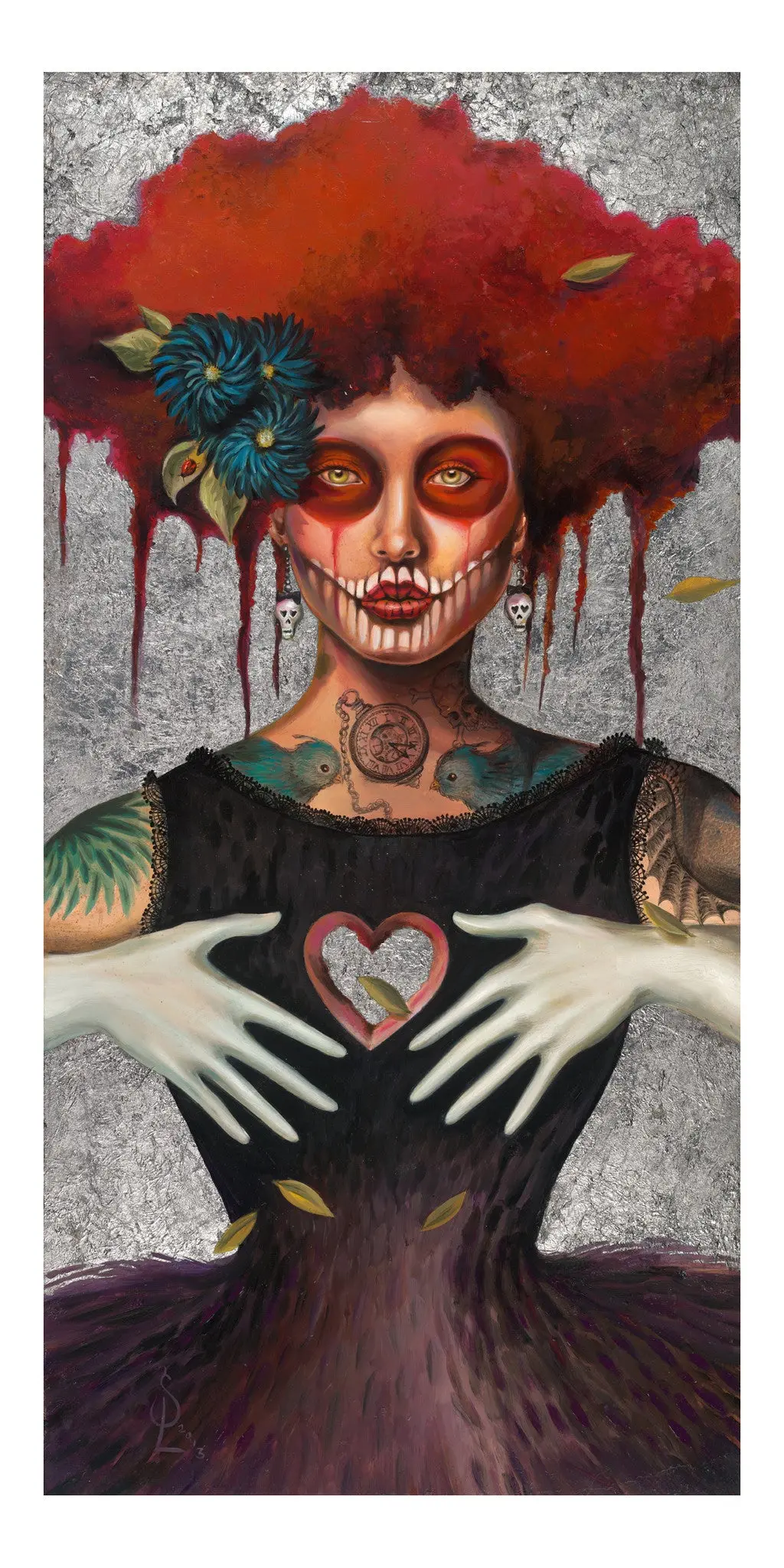 Sylvia Lizarraga "Heartless" Giclee' Print 1