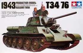 1:35 1943 Russian Tank T34/76 1
