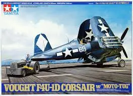 1:48 Vought F4u-1D Corsair W/"Moto-Tug" 1