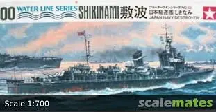 1:700 Shikinami Japan Navy Destroyer 1