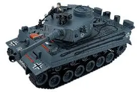 1:18 German Tiger 1 R/C Shooting Battle Tank 1