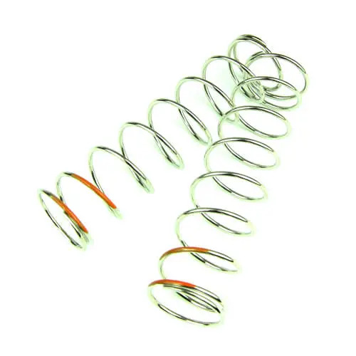 Tkr6083 Shock Spring Set (Rear, 1.6×9.0T, 90Mm, Orange, 4.80 Lb/In) 1