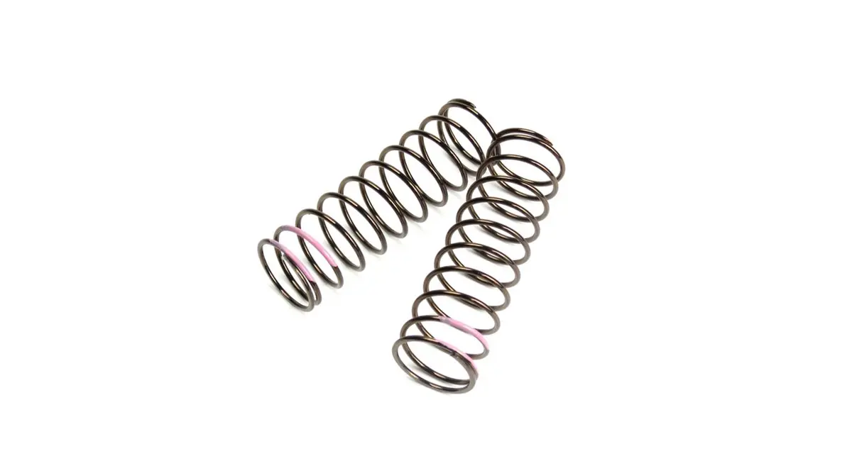 Tkr8764 Lf Shock Spring Set (Front, 1.6X11.0, 75Mm, Pink) 1