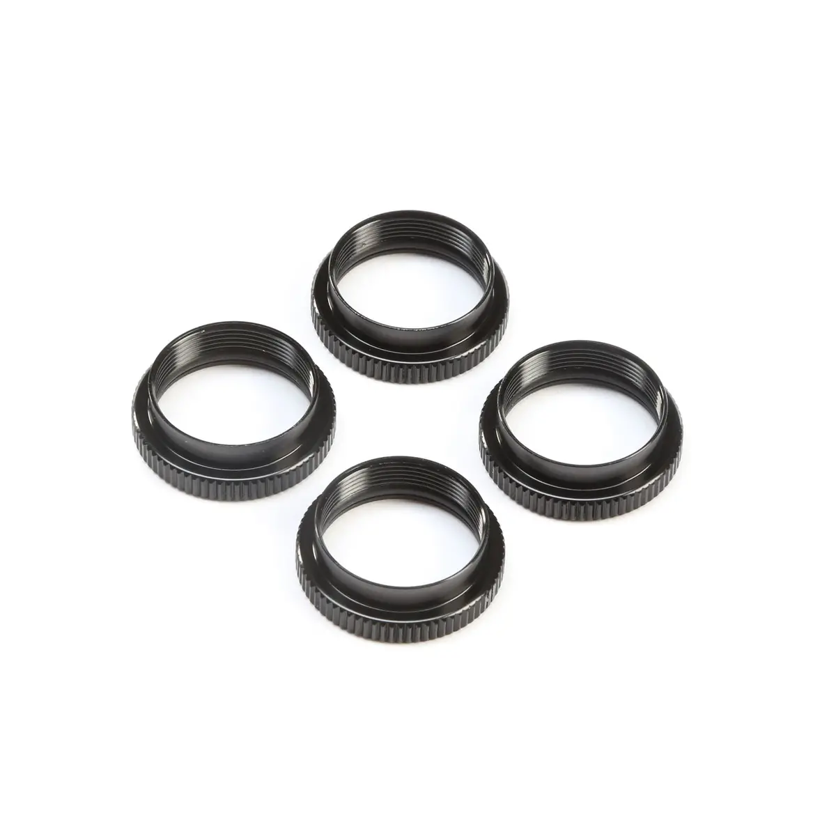 Tlr243045 16Mm Shock Nuts & O-Rings (4): 8X 1