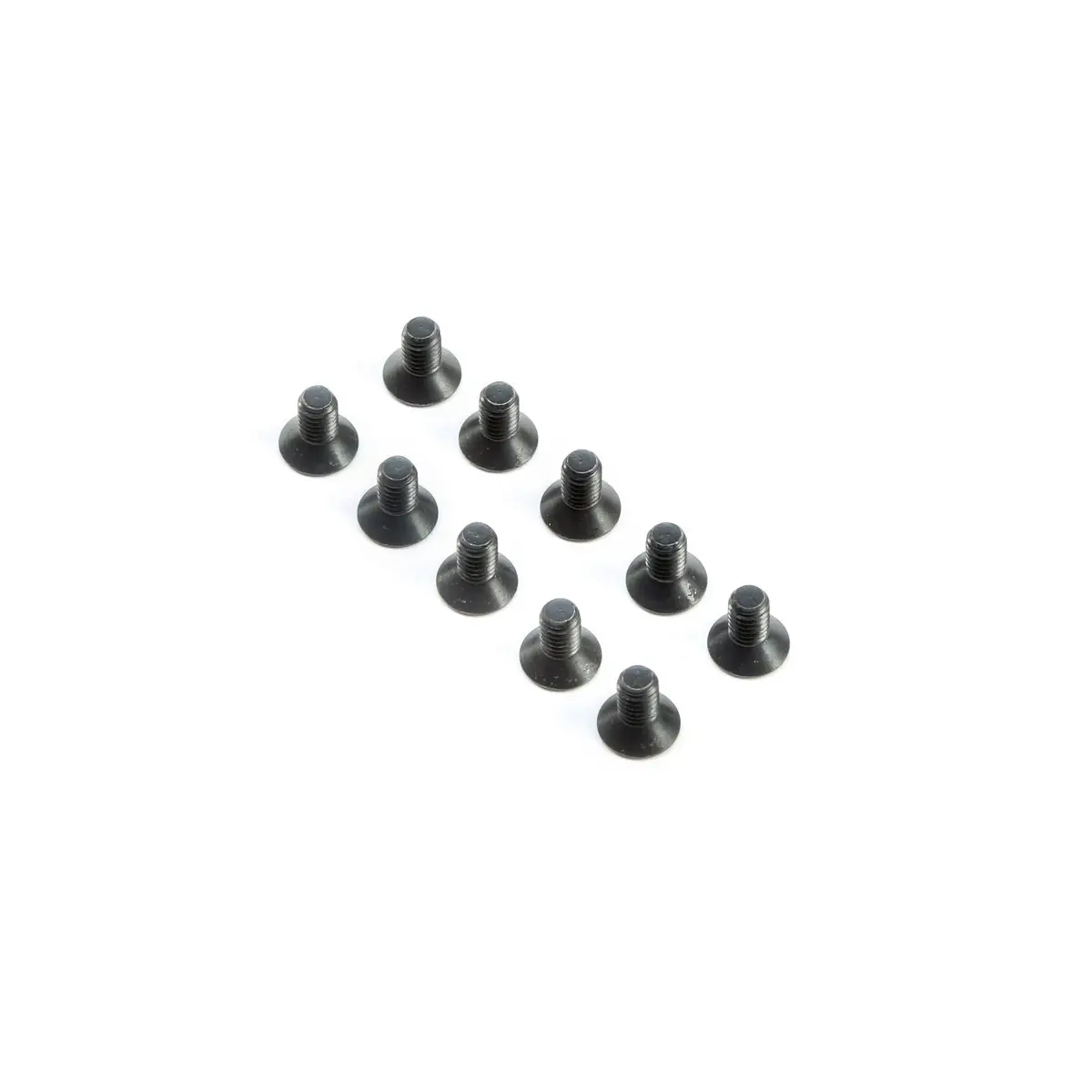 Tlr245010 Flat Head Screws M4x8mm (10) 1