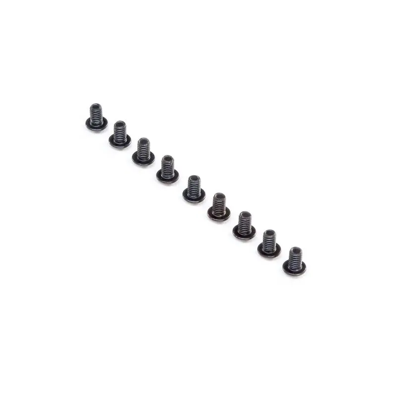 Tlr245012 Button Head Screws, M2.5X4mm (10) 1