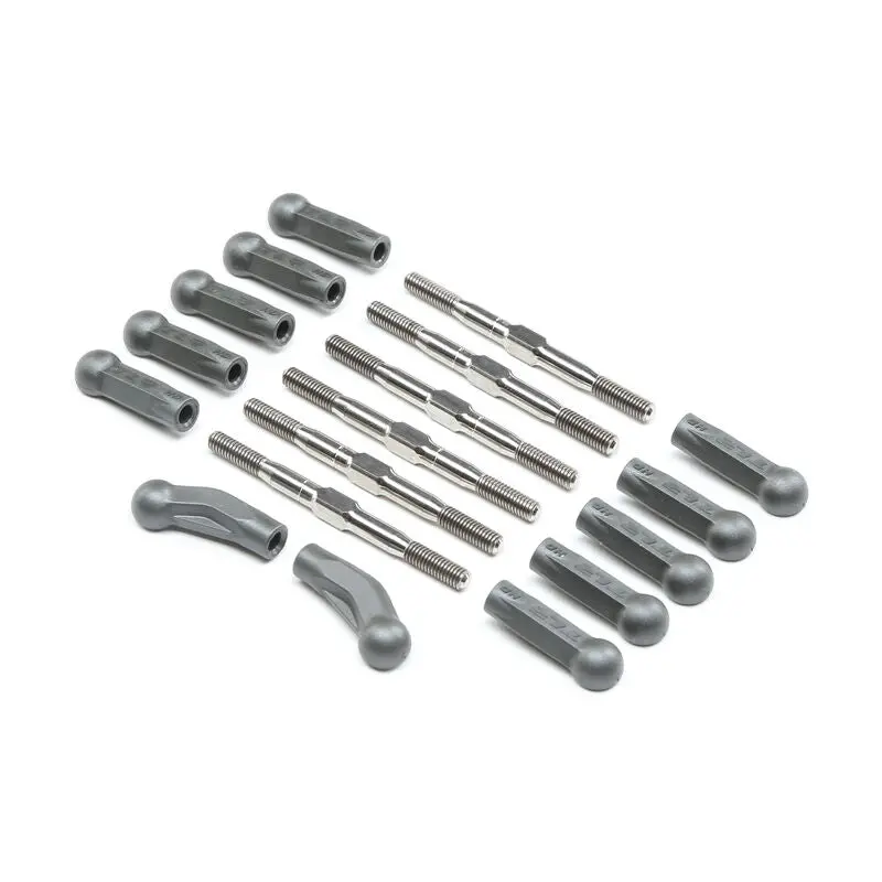 Tlr334052 Hd Turnbuckle Kit, Titanium: 22 5.0 1