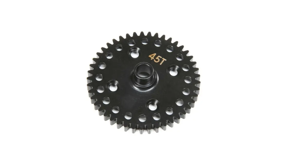 Tlr342020 Center Diff 45T Spur Gear, Lightweight: 8X 1