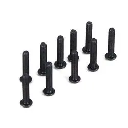 Tlr256011 Button Head Screws, M2.5 X 12Mm (10) 1