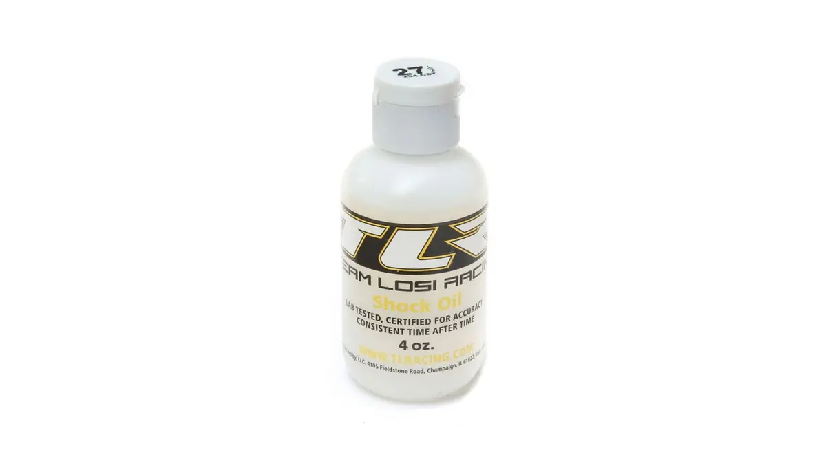 Tlr74028 Silicone Shock Oil, 27.5Wt, 294Cst, 4Oz 1
