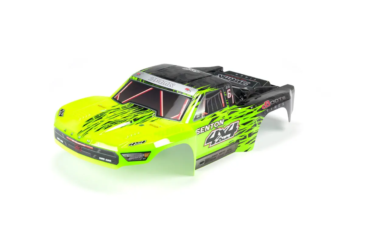 Ar402204 Senton 4X4 Blx Painted Decaled Trimmed Body (Green/Black) Arac3331 1