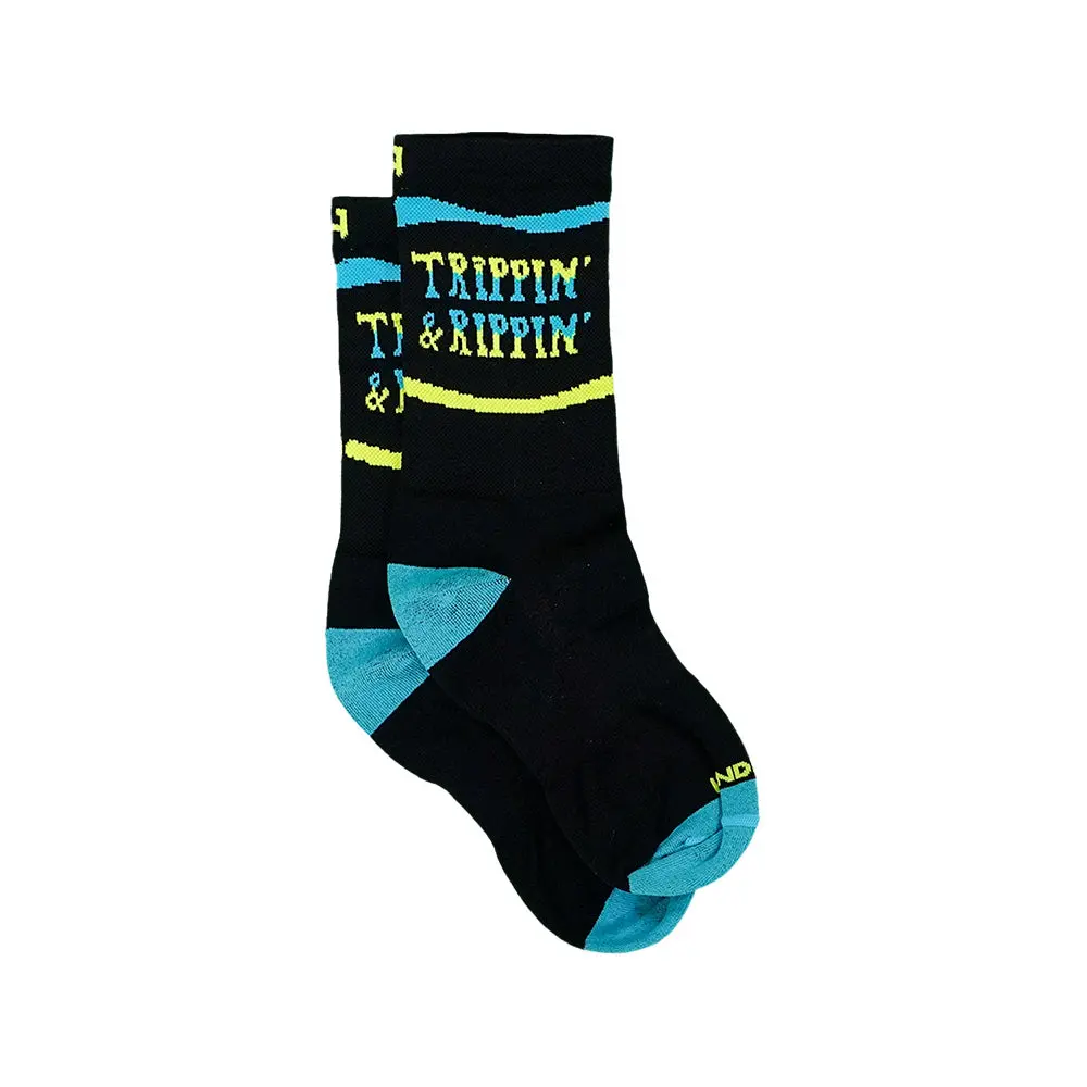 Hand Up Tech Sock Trippin & Rippin Green/Yellow 1