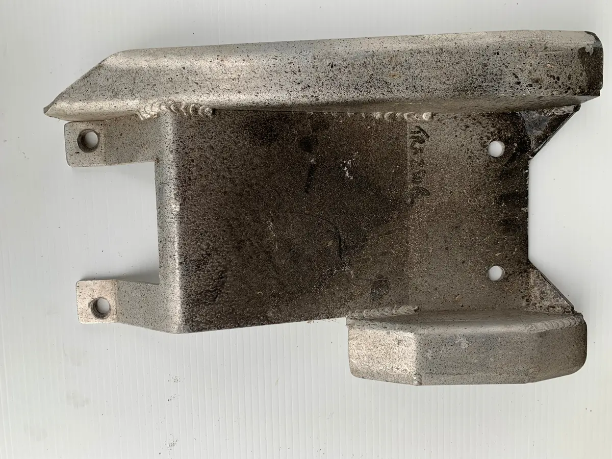 Trx250r Aluminum Skid Plate 1