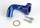 Traxxas Aluminum Header Anodized Blue Nitro Rustler 1