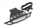 Front Bumper / Bumper Mount, Black: Slash 1