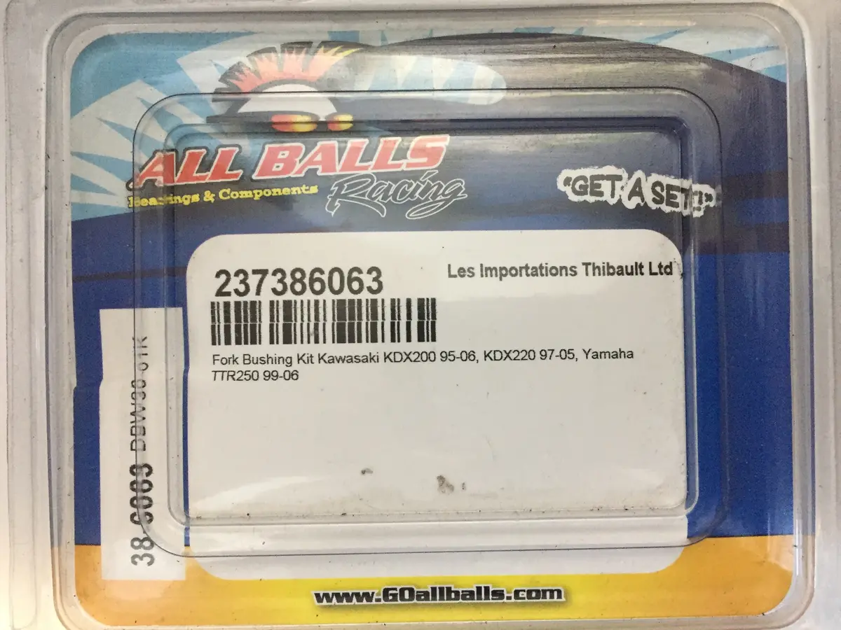 Kdx Ttr Fork Bushing Kit 1