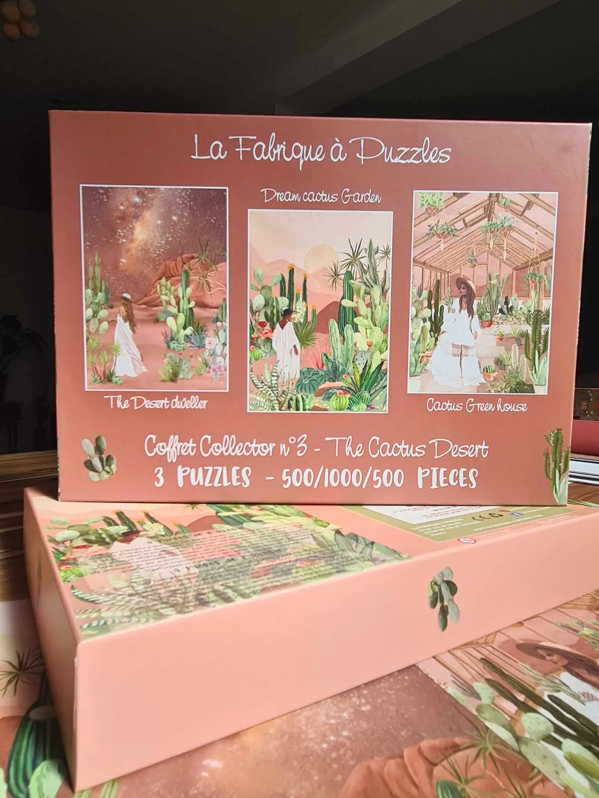 The Cactus Desert 3 X 500/1000-Piece Puzzle 1