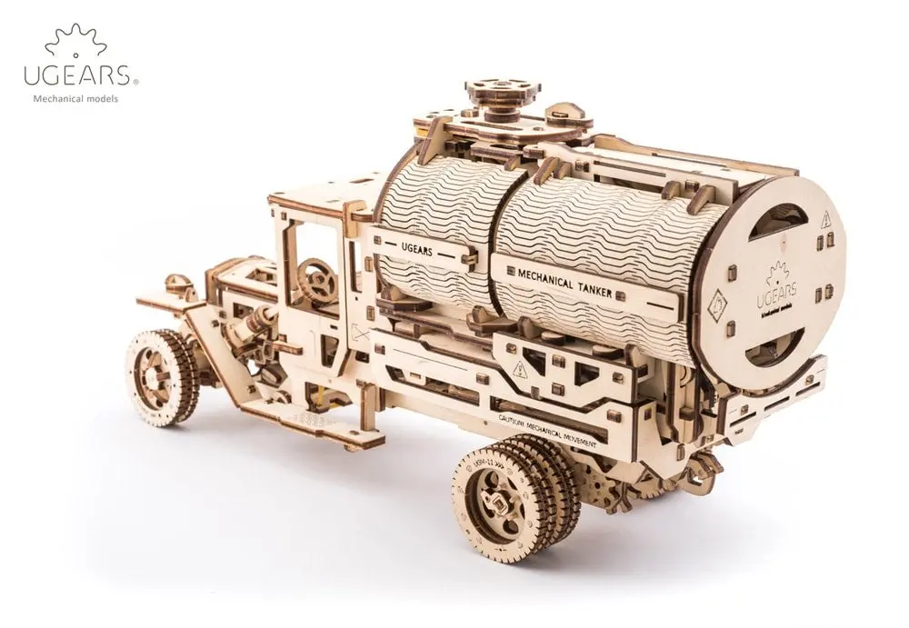 Ugears Mechanical Tanker Truck - 594 Pieces (Advanced) 1