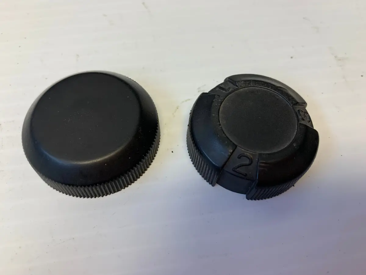 V65 Sabre Fork Caps 1